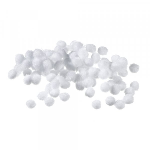 Pompons 7mm - 100 Stk