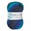 Wikingergarn Naturgarn 50g - Multi schwarz/blau (627) Wikingergarn Naturgarn 50g - Multi schwarz/blau (627)
