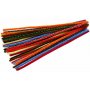 Pfeifenreiniger - 6 mm - gemischte Farben - gestreift - 30 Stk