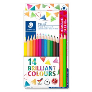 Ergo Soft Buntstifte - 14 Stifte Ergo Soft Buntstifte - 14 Stifte