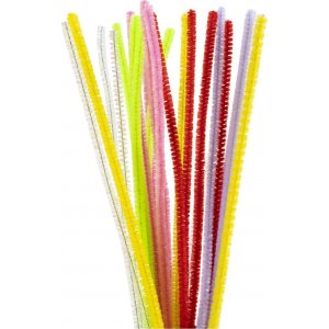 Pfeifenreiniger - Ø6 mm - Frühlingsfarben - 24 Stk Pfeifenreiniger - Ø6 mm - Frühlingsfarben - 24 Stk