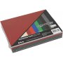 Weihnachtskarton - gemischte Farben - A6 - 120 Blatt
