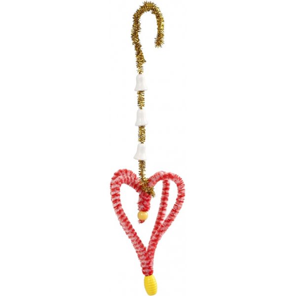 Spa� mit Klemmen und Pfeifenreinigern - bunt gemischt