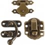 Minibeschlge - Antikgold - 15 Sets