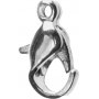 Karabiner - versilbert - 10 Stk