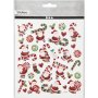 Aufkleber - Weihnachtsmann und Polka Pig Stick