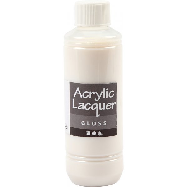 Acryllack - glnzend - 250 ml