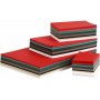 Weihnachtskarton - gemischte Farben - A3, A4, A5, A6 - 900 Blatt
