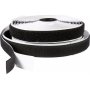 Klettband - schwarz - selbstklebend - 5 m
