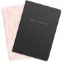 Notizbuch - Blumen & Notizen - A5 - 2er-Pack