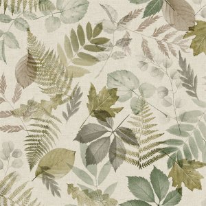 Laubtextil-Wachstuch grün 103 Laubtextil-Wachstuch grün 103