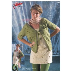 Strickanleitung - Romantische Tunika und Strickjacke Strickanleitung - Romantische Tunika und Strickjacke