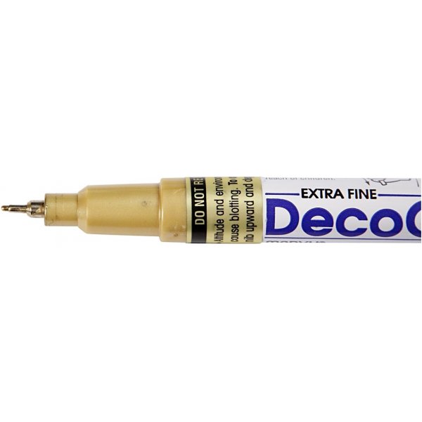 Dekorativer Markierstift - Gold - 0,8