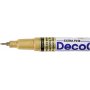 Dekorativer Markierstift - Gold - 0,8
