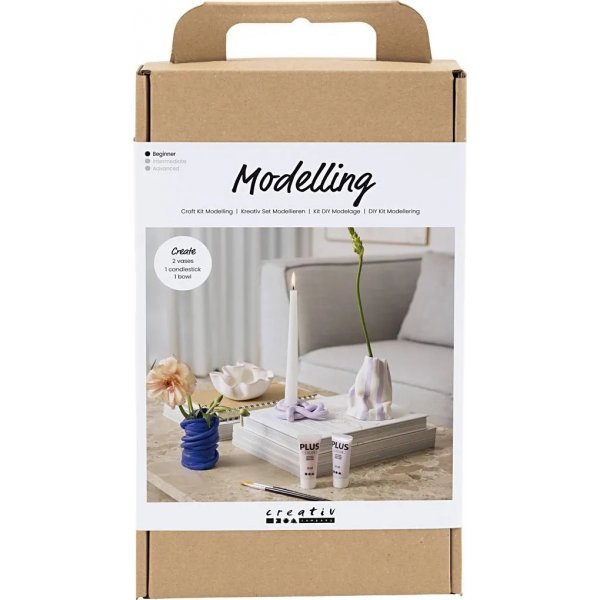 DIY Kit Modellierung, Tpfe und Vasen