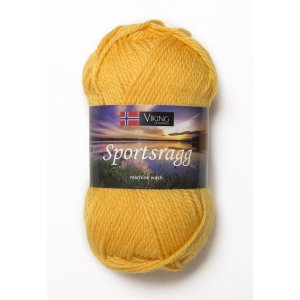 Wikingergarn Sportlappen 50g - Gelb (545) SR Wikingergarn Sportlappen 50g - Gelb (545) SR