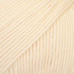 DROPS Baby Merino Uni Color Garn - 50 g - Natur (02) DROPS Baby Merino Uni Color Garn - 50 g - Natur (02)