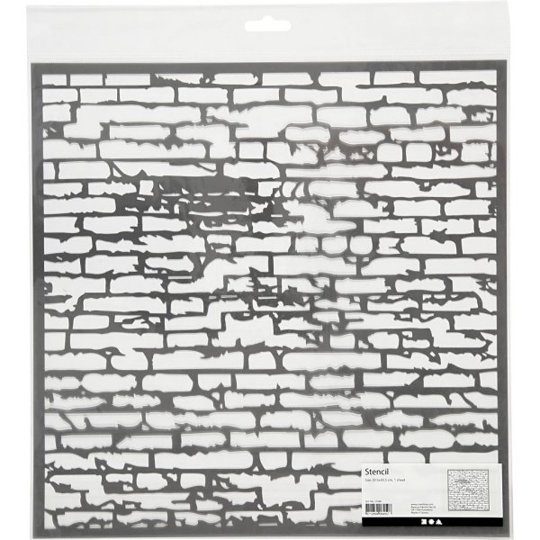 Schablone - Wand - 30,5 x 30,5 cm