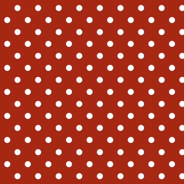 Wachstuch PVC Dot - Rot