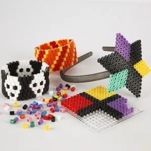 Perlenteller - Oval, Herz, Sechseck, Kreis, Quadrat, Stern - 7x7,5-10,5x9,5 cm - 6 Stk