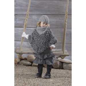 Strickanleitung - Poncho und Mütze für Kinder Strickanleitung - Poncho und Mütze für Kinder