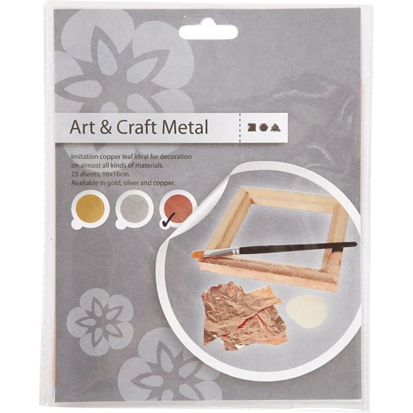 Formbares Metall - Kupfer - 25 Blatt