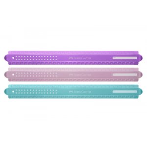 Lineal - Faber-Castell - 30 cm - funkelnd Lineal - Faber-Castell - 30 cm - funkelnd