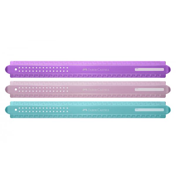 Lineal - Faber-Castell - 30 cm - funkelnd