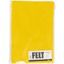 Hobbyfilz - Gelb - A4 - 10 Blatt