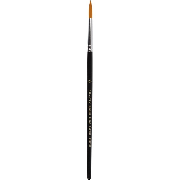 Gold Line Pinsel - Nr. 12 - rund - 6 Stk