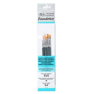 Synthetisches Pinselset W&N Foundation Aquarell - Nr. 16 Synthetisches Pinselset W&N Foundation Aquarell - Nr. 16