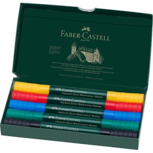 Faber-Castell Albrecht Dürer Aquarellmarker-Set - 5 Stifte Faber-Castell Albrecht Dürer Aquarellmarker-Set - 5 Stifte