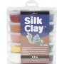 Silk Clay - matte Farben - 10 x 40 g