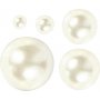 Strasssteine - wei - 2-8 mm - 140 Stk