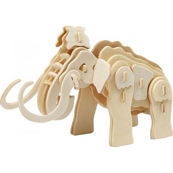 3D-Konstruktionsfigur - Mammut