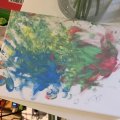 Kundenbild Fingerfarbe, 4 Farben ECO