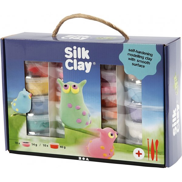 Silk Clay Geschenkbox - gemischte Farben