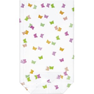 Zellophanbeutel - Schmetterlinge - 115x190 mm Zellophanbeutel - Schmetterlinge - 115x190 mm