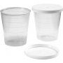Becher mit Deckel - 30 ml - 75 Stk
