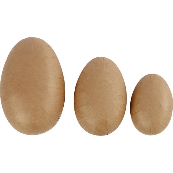 Zweiteilige Eier - 3 Stk