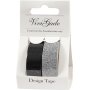 Vivi Gade Washi Tape - Schwarz/Glitzer