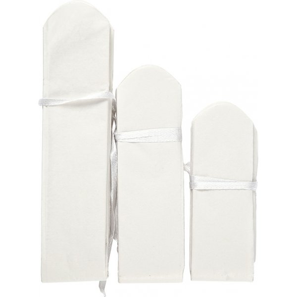 Papierpompons - weiß - 3 Stk Papierpompons - weiß - 3 Stk