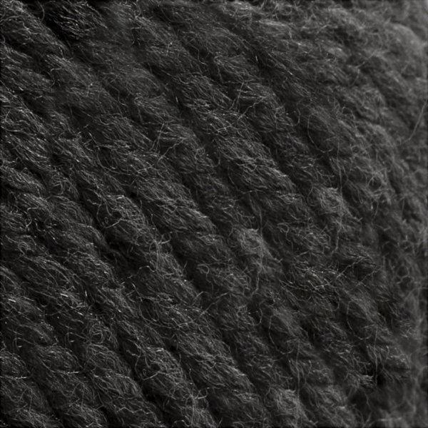 Wollgarn - dunkelgrau meliert - 100 g
