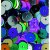 Pailletten rund flach  6 mm