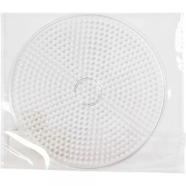 Perlenteller - Klar - Rund - Durchmesser 15 cm - 1 Stk