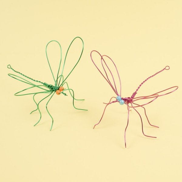 Aluminiumdraht, 10 Farben,  1 mm, 3 mx 10