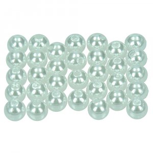 Wachsperlen ø 8 mm - weiß 32er-Pack Wachsperlen ø 8 mm - weiß 32er-Pack