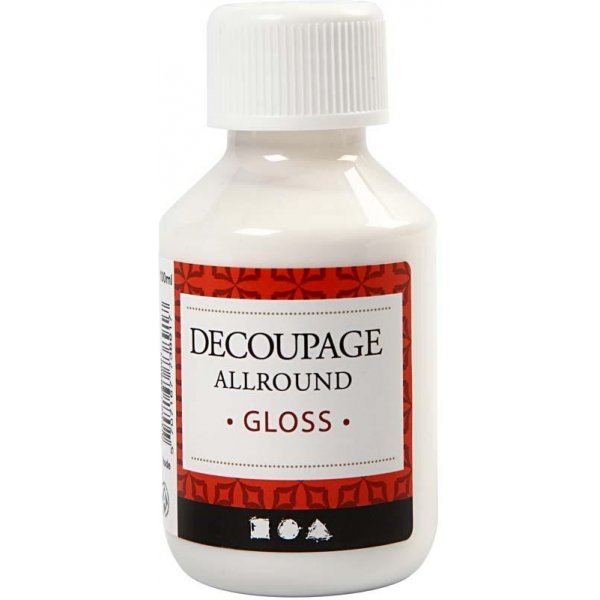 Decoupage-Lack - Allround - glnzend - 100 ml