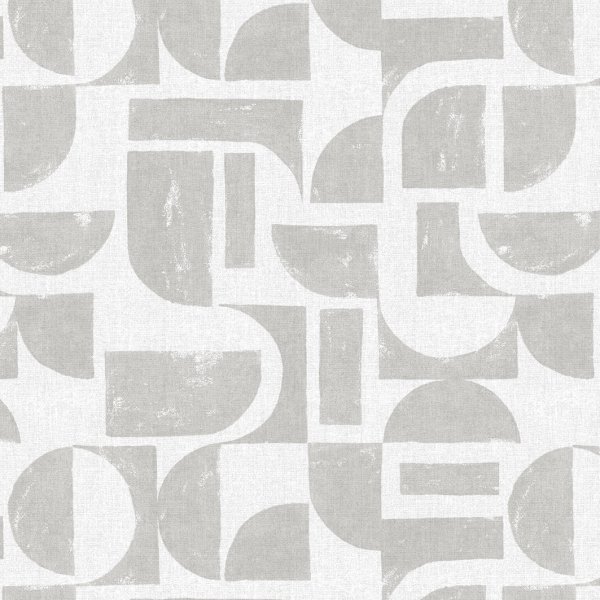 Plane PVC-Grafik - Grau