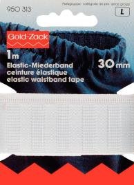 Elastischer Bund weiß Elastischer Bund weiß